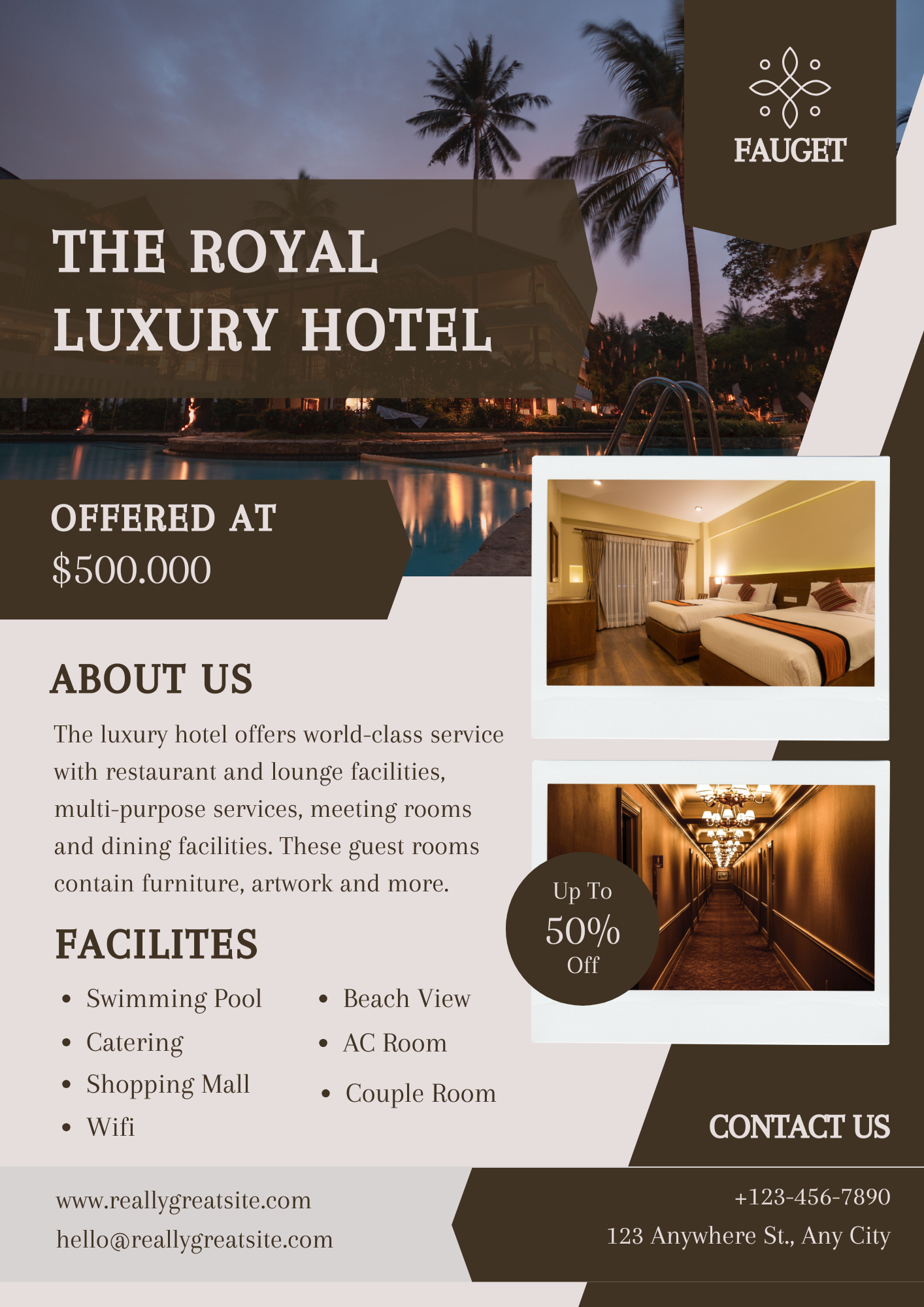 Site Web pour Hôtels et Riads